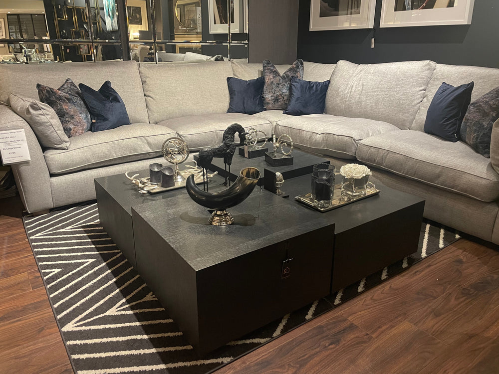 Maxwell custom made XL modular corner sofas in stock on display REDUCED save €1000-corner sofa bespoke-Renaissance Design Studio