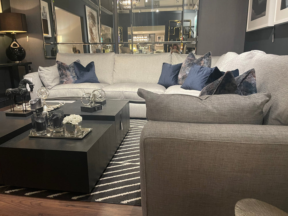 Maxwell custom made XL modular corner sofas in stock on display REDUCED save €1000-corner sofa bespoke-Renaissance Design Studio