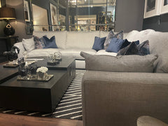 Maxwell custom made XL modular corner sofas in stock on display REDUCED save €1000-corner sofa bespoke-Renaissance Design Studio