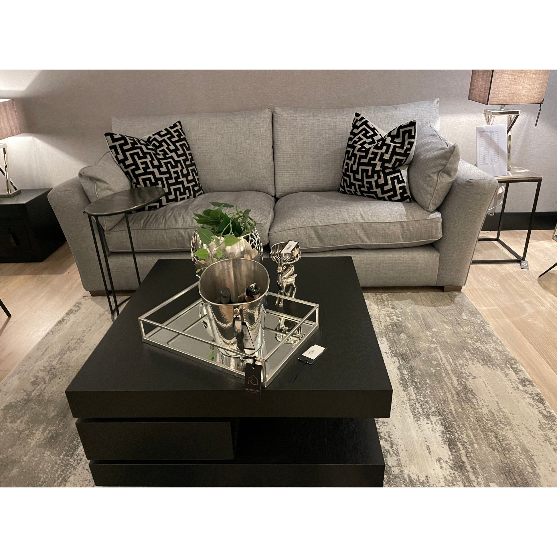 Maxwell luxury x large corner sofa by Westbridge in Marl reduced-Sofas-Renaissance Design Studio