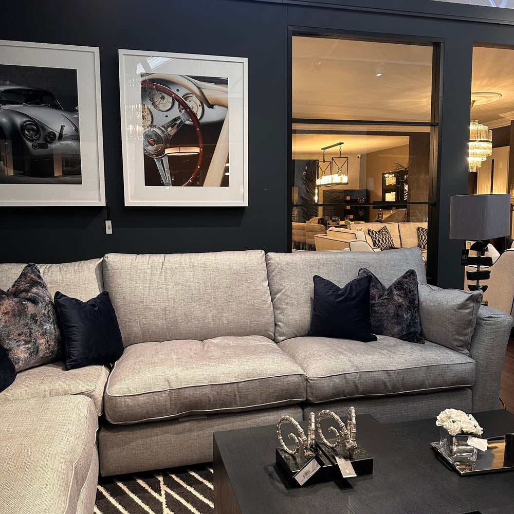 Maxwell luxury x large corner sofa by Westbridge in Marl reduced-Sofas-Renaissance Design Studio