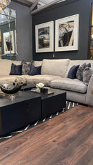 Maxwell luxury x large corner sofa by Westbridge in Marl reduced-Sofas-Renaissance Design Studio