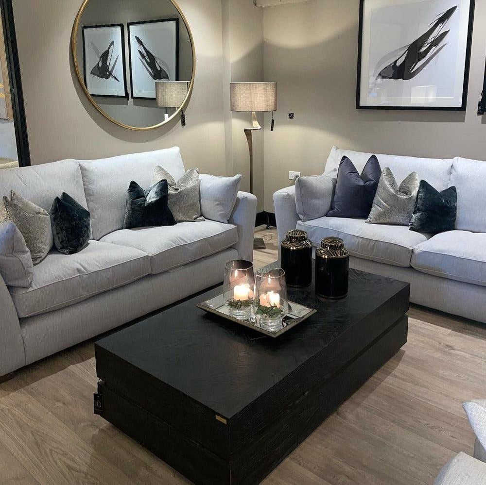 Maxwell luxury x large corner sofa by Westbridge in Marl reduced-Sofas-Renaissance Design Studio