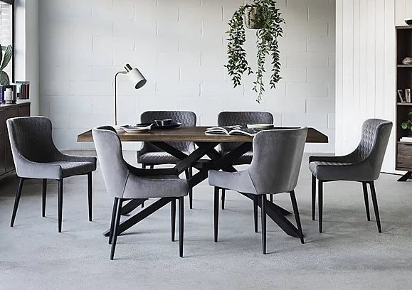 Mirabeau Rectangle extending Dining Table with extra wide smart top-Dining Table-Renaissance Design Studio