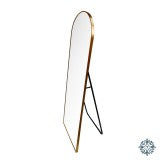 Karl Large Dressing Mirror on stand in gold or black special purchase in our warehouse
