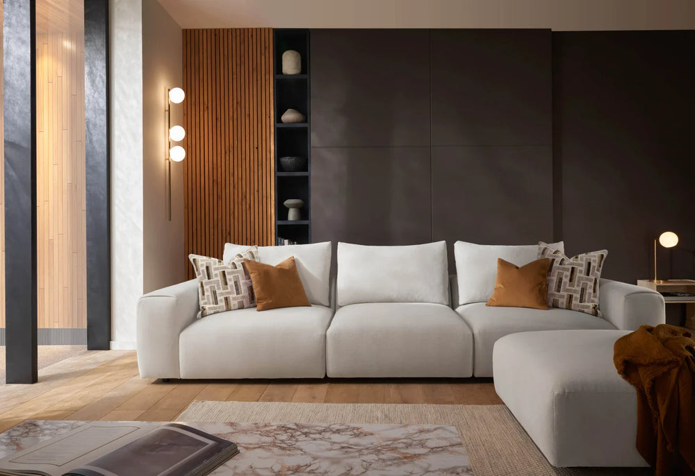 Rocco modular sofa Custom made for YOU by Whitemeadow . AFM-custom sofas-Renaissance Design Studio