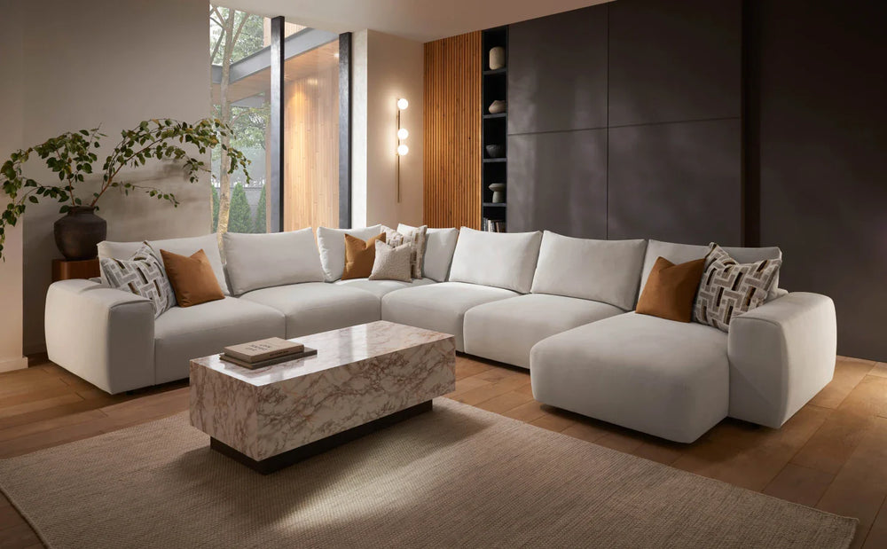 Rocco modular sofa Custom made for YOU by Whitemeadow . AFM-custom sofas-Renaissance Design Studio