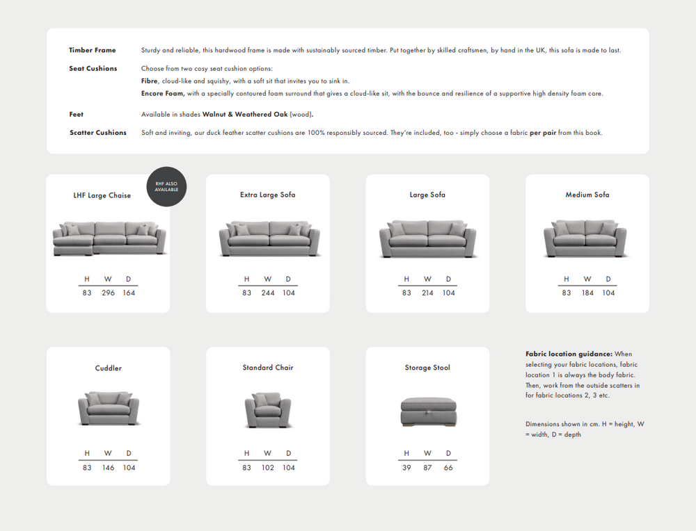 Romeo bespoke sofa collection with free scatters custom made for YOU-bespoke sofas-Renaissance Design Studio