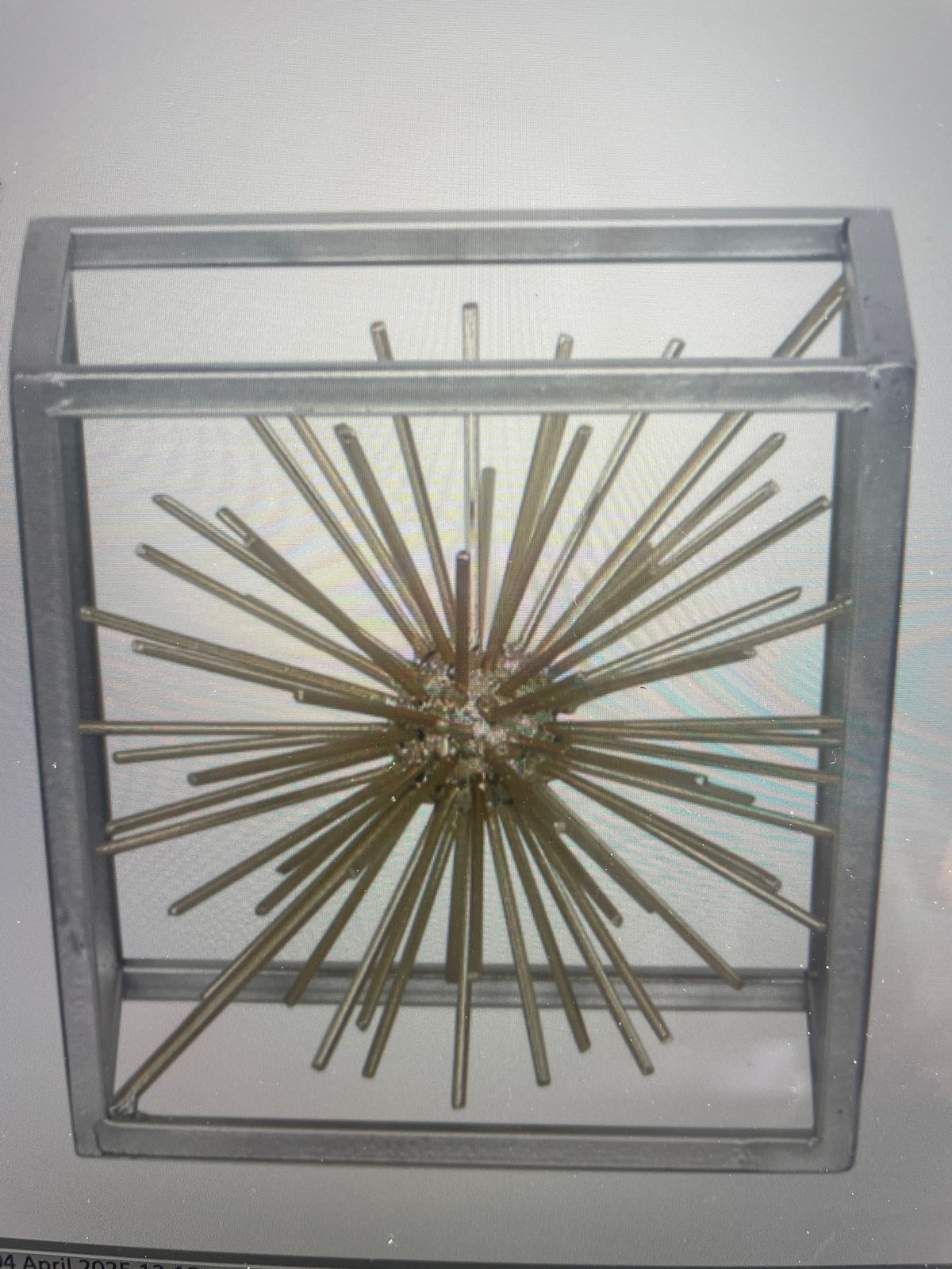 Starburst Decoration silver and gold special offer Limited stock-Renaissance Design Studio