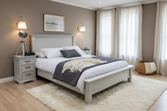5ft King size master bedroom classic bed reduced