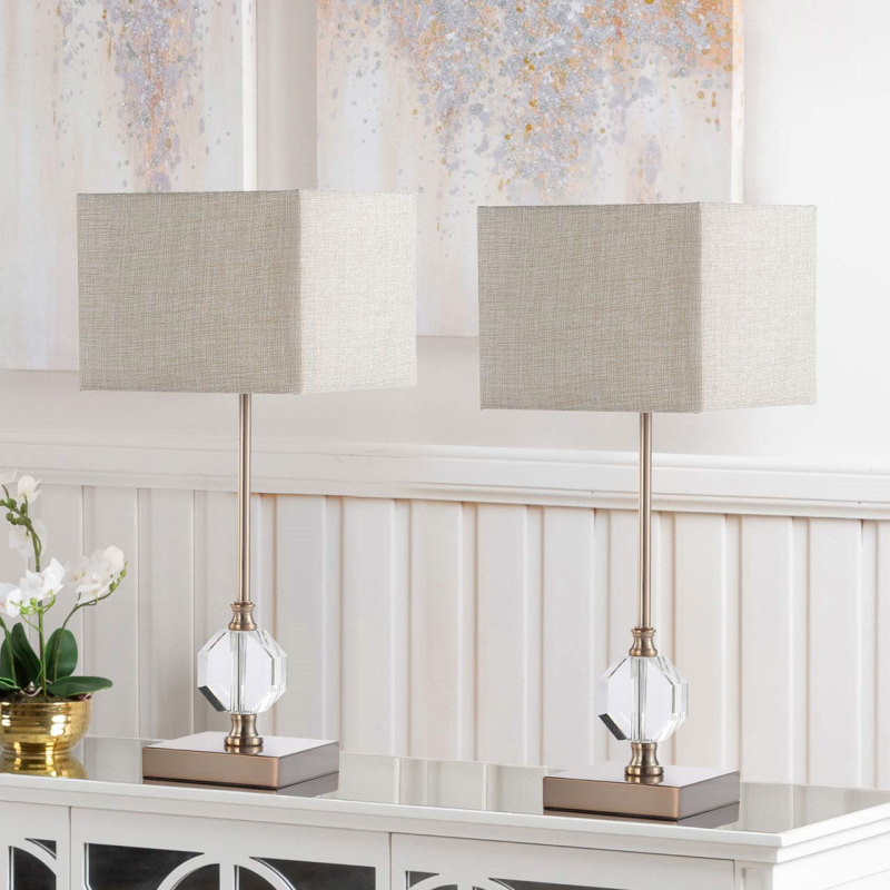 Villa table lamp with cream shade.-table lamp value Villa-Renaissance Design Studio