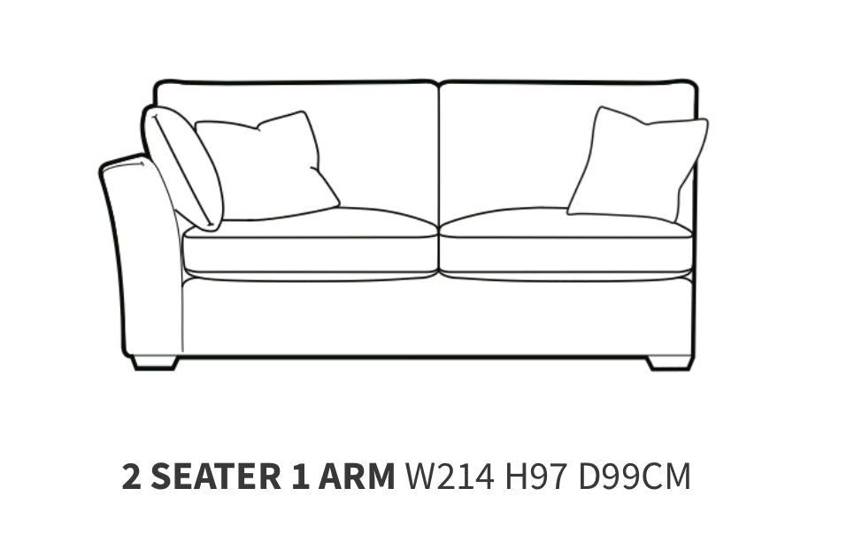 West XL Maxwell modular cushy large corner sofa by westbridge with upgrade fabric at reduced price Westbridge-Renaissance Design Studio