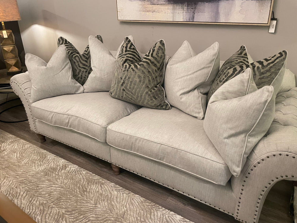 Westbridge Keaton sofa XL plus Loveseat Suite in Jersey flannel fabric . Available from stock and big reduction-Sofa-Renaissance Design Studio
