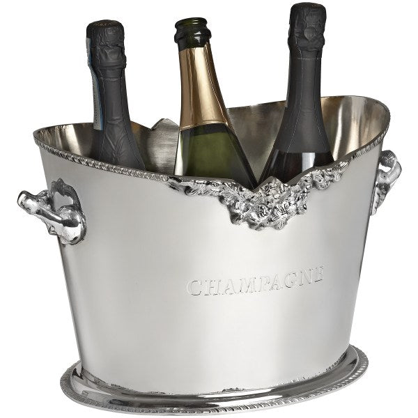 Large oval champagne cooler