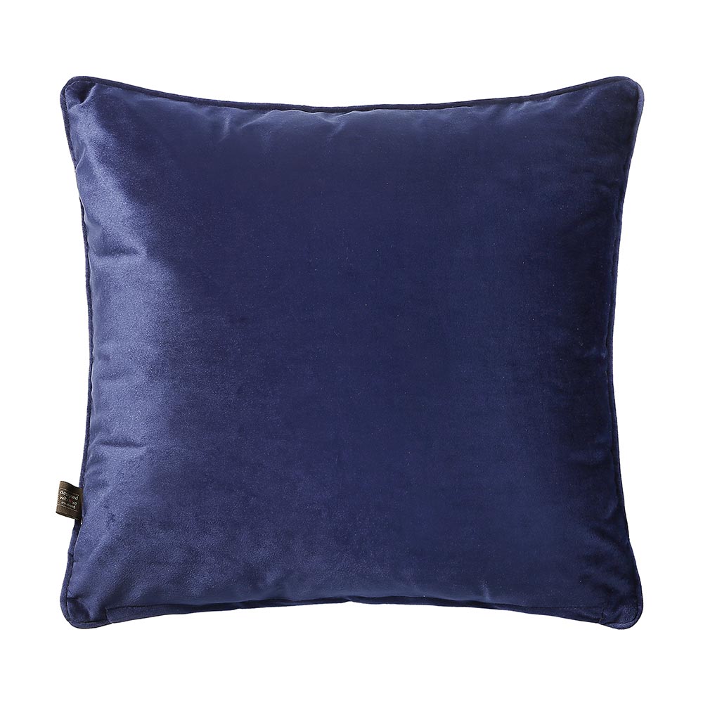 Bellini Velour Plain Velvet feather filled cushions in 45cm