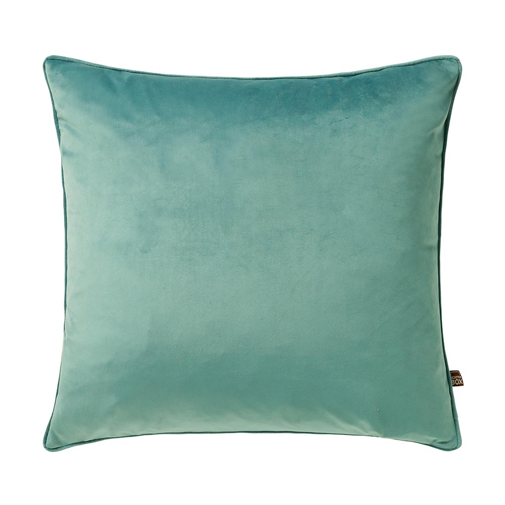 Bellini Velour Plain Velvet feather filled cushions in 45cm