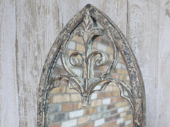 Fabulous rustic window mirror with arch Click n collect