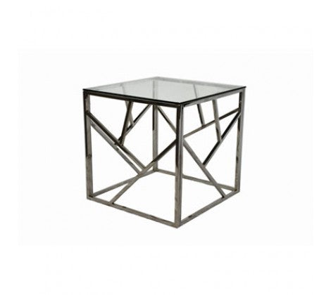 Alluring  chrome side table to order