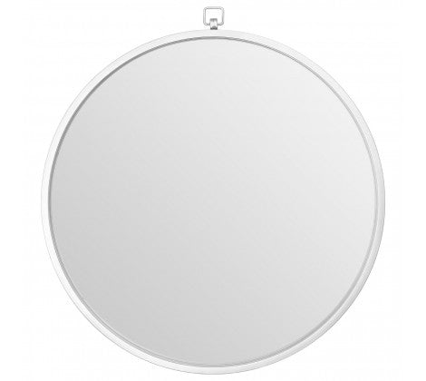 Jacen round silver stunning wall mirror 92 x   98 cm .click n collect