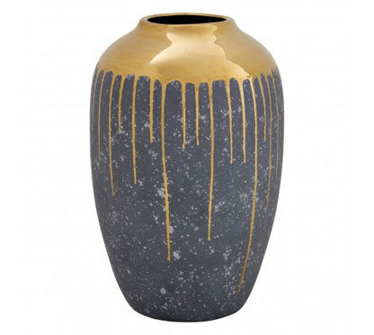 Cyrus large vase gold click n collect