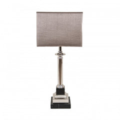 Krista Marble and Nickel table lamp with shade 5547 clearance offer   ! By RV ASTLEY