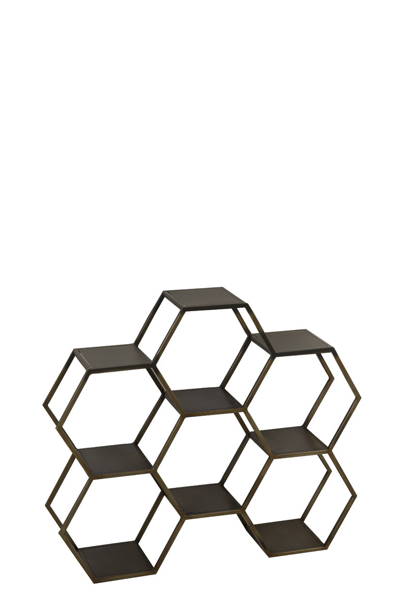 Hual large open metal shelf unit