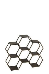Hual large open metal shelf unit