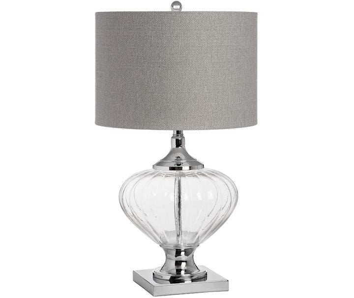 Glass table Verona  lamp 7418.set of 2 for price of 1. all lamps sold as seen no exchange &nbsp;( collect only )