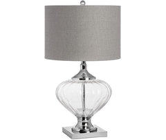 Glass table Verona  lamp 7418.set of 2 for price of 1. all lamps sold as seen no exchange &nbsp;( collect only )