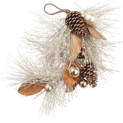 Pincecone Gold drop Ornament