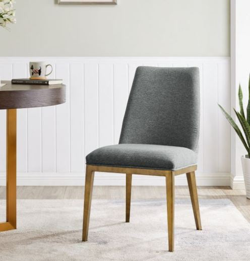 Bay Sandrine grey Dining Chair Linen half price  sets of 6  for collection pay in Store