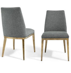 6 x Bay  grey Dining Chair Linen half price. Pay Instore only disposal sale.
