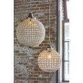Hanging Ball Lamp with Crystals Cheyenne Size 3 instore purchase
