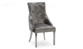 Bellingham Knockerback Dining Chair various colours  w polished leg ex warehouse sold as seen