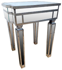 Charleston mirrored end table 50x 50 cm   reduced to clear half price Instore purchase only