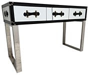 MIRRORED TRAVIS CONSOLE TABLE  last one pay instore
