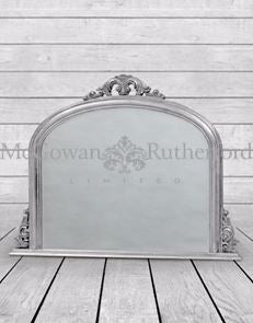 Overmantle Silver Classic Mirror click n collect