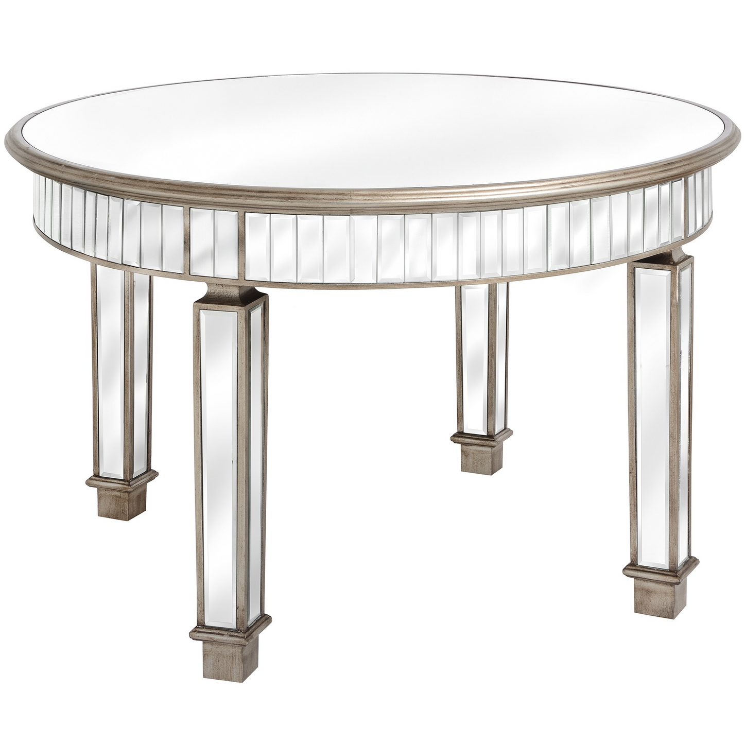 Alice mirrored Dining Table LAST ONE CLEARANCE outlet store view before purchase for collection only