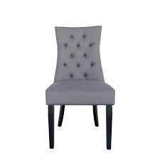 Monty Velvet occasional / bedroom chair deep button back Grey Instore only