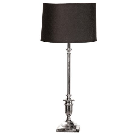 Large 010 Lamp with black shade 68cm