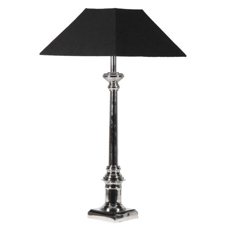 Large 050 Lamp with black shade 83cm clearance