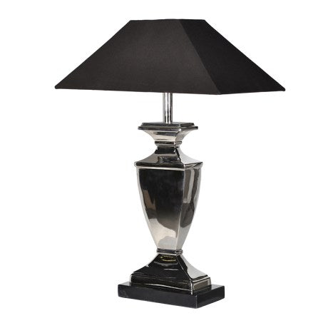 Large 036 Lamp with black shade instore clearance