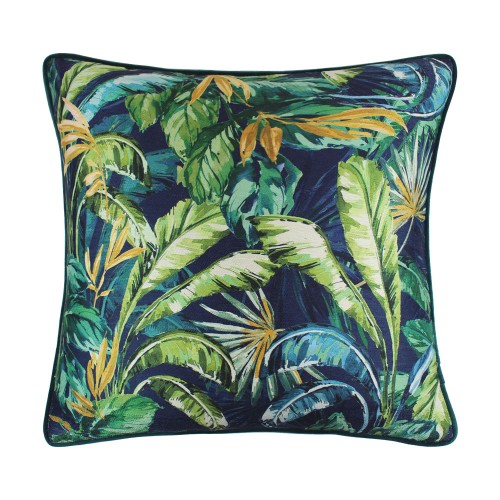 Paradisa Palm Leaf Design in shades of green/blue