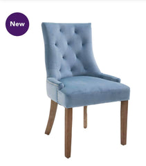 Sandy velvet dining chairs various sets on sale  €110ea . Instore only