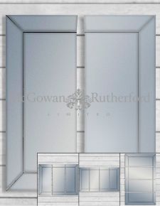 Sectional Venetian extra large mirrors