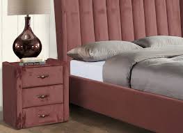 Locker Jasmine  Click n collect  purchase Aurora Velvet  pink bedside cabinets  half price Click N Collect