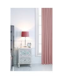 Value 54.5cm Metal And Glass Table Lamp With Pink Velvet Shade