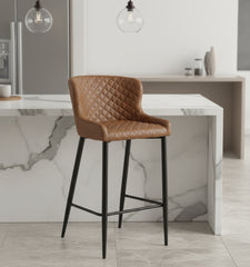Charlie  faux leather collections of bar stools  and chairs reduced