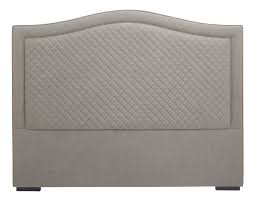 Grey Claife Linen Designer SuperKING headboard and base on reduced  price offer