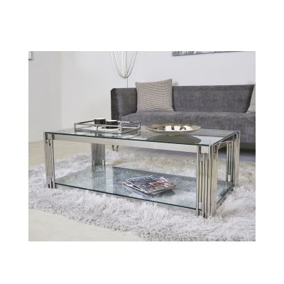 Conrad Coffee table with shelf reduced